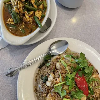 F10. Thai Cafe Fried Rice Dinner