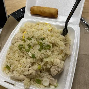 Fried Rice - nothing special, decent fried rice plate with not a lot of flavor