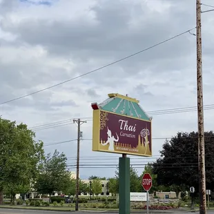 Thai Carnation Street Sign