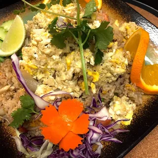 76. Wild-Caught Crab Fried Rice