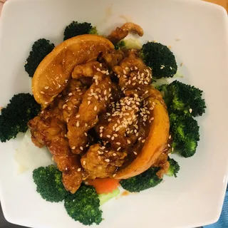 97. Orange Chicken Special