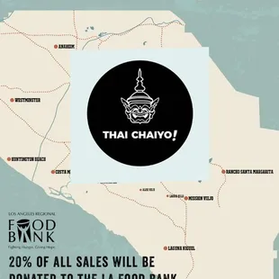 20% of all sales today go to the LA Food Bank to the wildfires victims , Join us today.