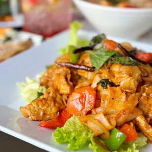 Pad Kee Mao (Drunken Noodle)
