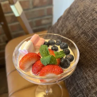 Panna Cotta Thai Tea