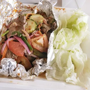 Spicy Beef Salad