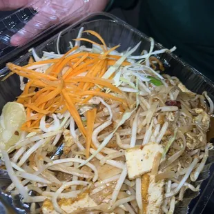 Pad Thai with tofu $15