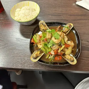 This was from the seafood section of the menu. We ordered by number, not name.