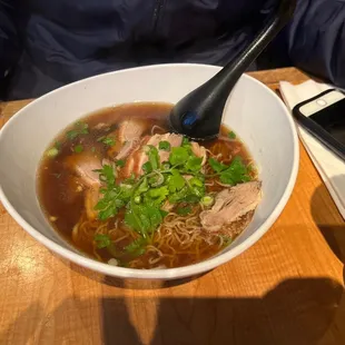 Roasted Duck Noodle Soup