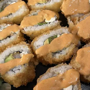 sushi and sashimi, food