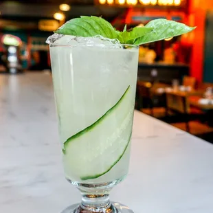 Thai Basil Gimlet