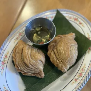 Chicken Curry Puff Empanada