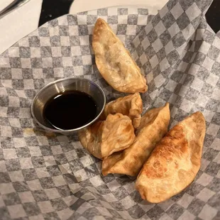 Potstickers fried