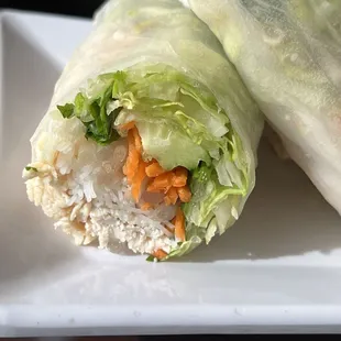 Summer roll... where's the meat?