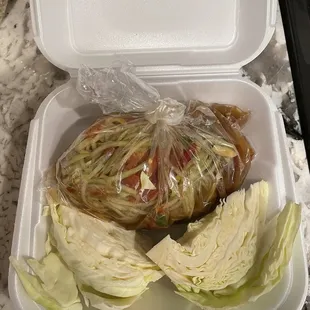 Papaya salad