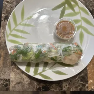 My shrimp spring roll.....&amp;