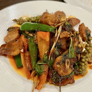 Pad Phad Crispy Pork Belly