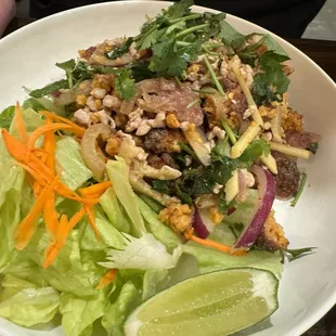 Fermented Pork Salad