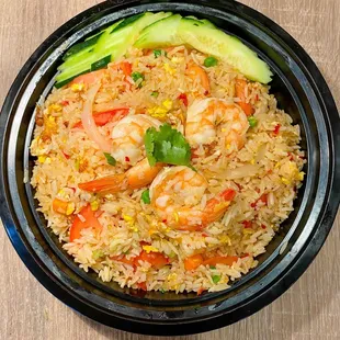 House fried rice with Shrimps