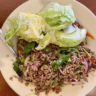Beef larb