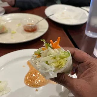 Vegetarian Salad Rolls