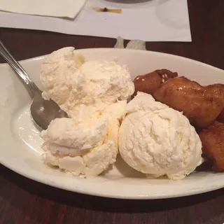 Fried Banana & Coconut Ice Cream