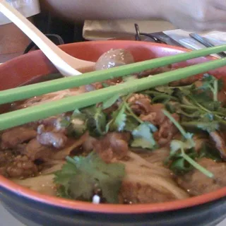 Thai Style Beef Noodle Soup