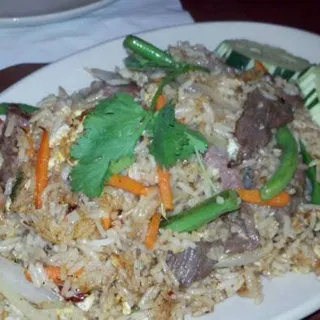 Spicy Holy Basil Fried Rice**