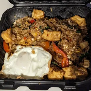 Tofu Basil Fried Rice