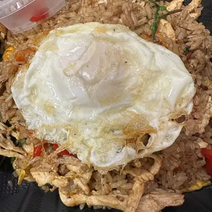 Basil Chicken Fried Rice