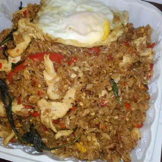 Basil Chicken Fried Rice