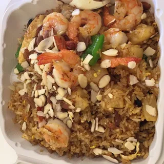 Pineapple Fried Rice with Shrimp