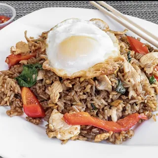 Tofu Basil Fried Rice