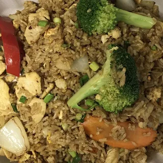 Tofu Curry Fried Rice