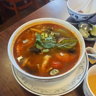 Tom Yum Seafood Soup