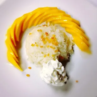 Mango with sticky rice :)