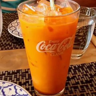 Thai iced tea