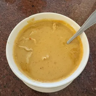 Panama curry. Very little meat and rice (not pictured).