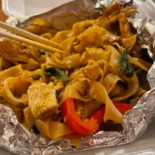 Drunken noodle