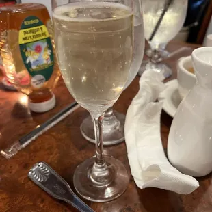 Free Champagne with Dinner tonight. Happy New Years everyone!