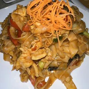 Spicy drunken noodle