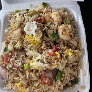 Combo fried rice (like how they used to make it!)