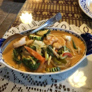 Red Curry Shrimp