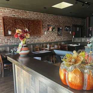 interior, sushi and sashimi