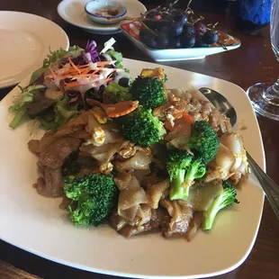 My lunch w/ pad see euw w/ pork