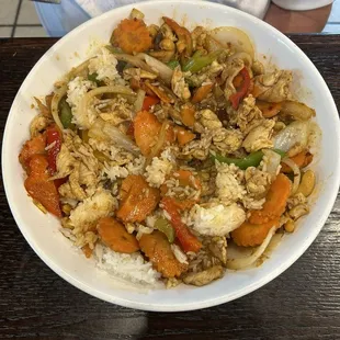 Thai cashew chicken