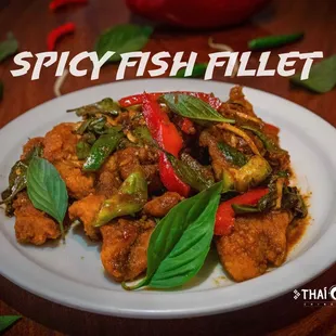 Spicy fish fellet