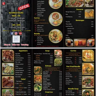New Menu 2024