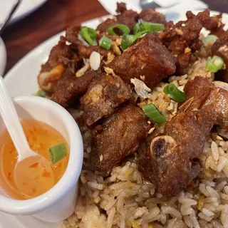 Pork Rib Fried Rice