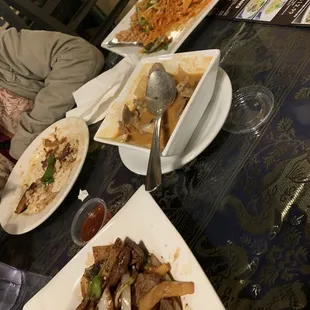 Mongolian Beef Stir-Fry, Mussamun Curry, Pad Thai Noodle