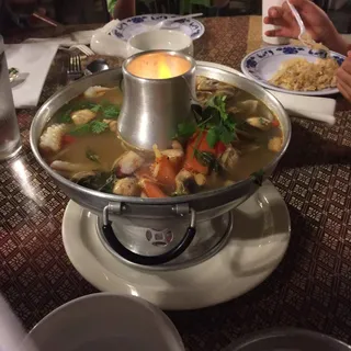 Tom Yum Seafood Soup